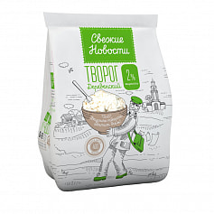 Творог «Деревенский» 2%, 400 г.