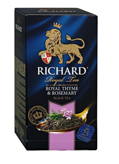 Чай черный Richard Royal цейлонский с чабрецом и розмарином 2г*25п