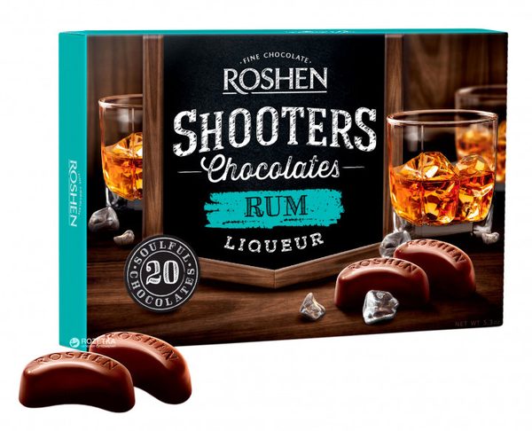 Конфеты "Shooters" с ромовым ликером 150г