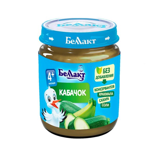 Пюре ис чтобыачков Беллакт консервы для д/п гомоген стерил бес сахара 10гг