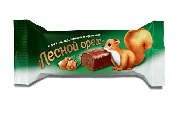 Десерт Лесной орех с заменителем молочного жира с какао глазированный 35г