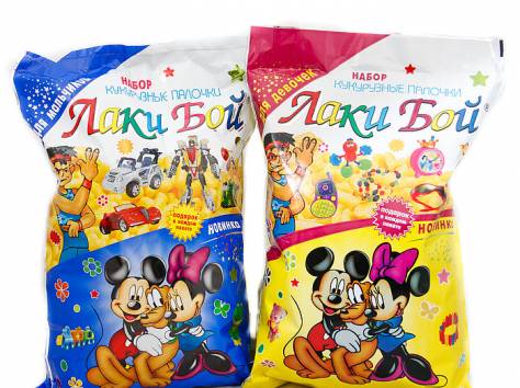 Палочки кукурузные Лаки Бой для девочек подарок 50г