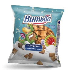 Подушечки с начинкой вкус кокоса ц/п 150г