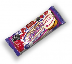 Рулет бисквитный Ягодное ассорти 175г