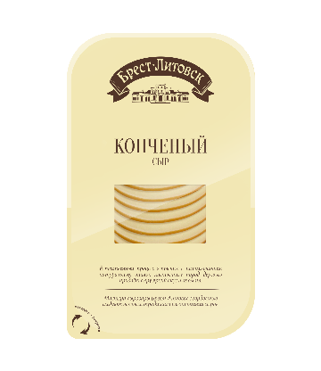 Сыр плавленый ломтевой "Брест-Литовск" копченый, жирность - 40%, 150 г.