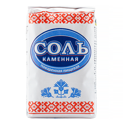 СОЛЬ КАМЕННАЯ ПОВАРЕННАЯ ПИЩЕВАЯ, 1000г