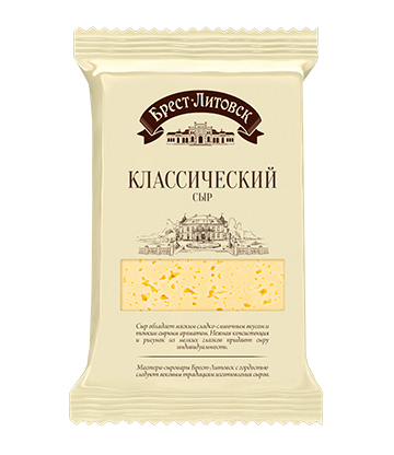 Сыр полутвердый «Брест-Литовск» Классический, 45 %, 200 г