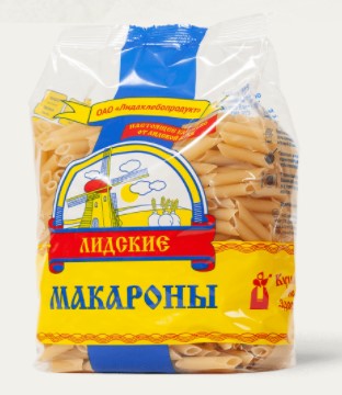 Макаронные изделия «Лидские» перья рифленые, 900г.