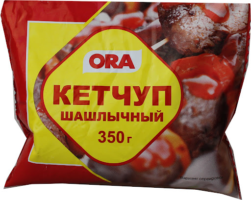 Кетчуп «ORA» шашлычный, 350 г.