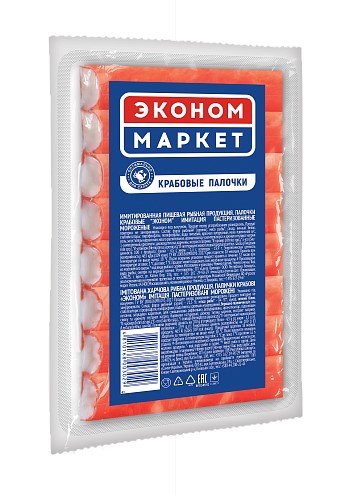 Палочки крабовые Эконом охлажденные 200г