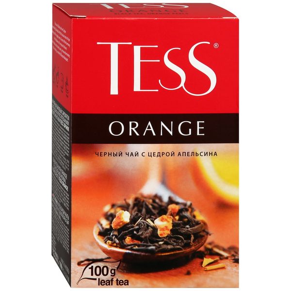 Чай черный байховый "Tess" листовой Orange 100г