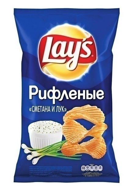 Чипсы Лейс сметана и лук 90г