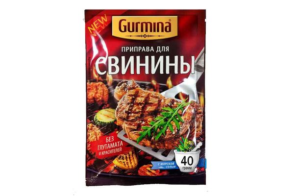 Приправа для свинины Gurmina 40г