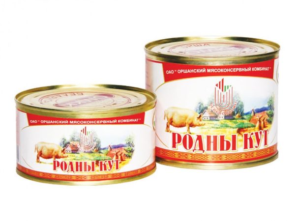 Говядина тушеная "Аппетитная" Родны Кут 325г (ОМКК)