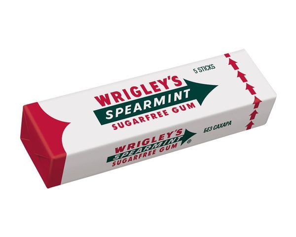 Жевательная резинка Wrigley's Spermint с ароматом мяты 13г