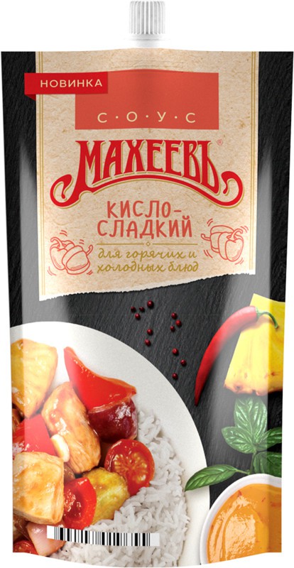 Соус деликатесный "Махеевъ" кисло-сладкий 230г