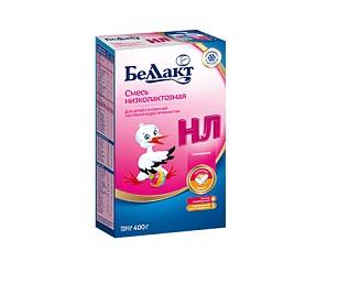 Смесь сухая для дет/пит Беллакт НЛ молочная низколактозная 400г