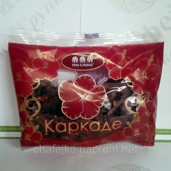 Чай Три слона Каркаде травяной 100г