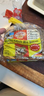 Whole Grain Rye Bread