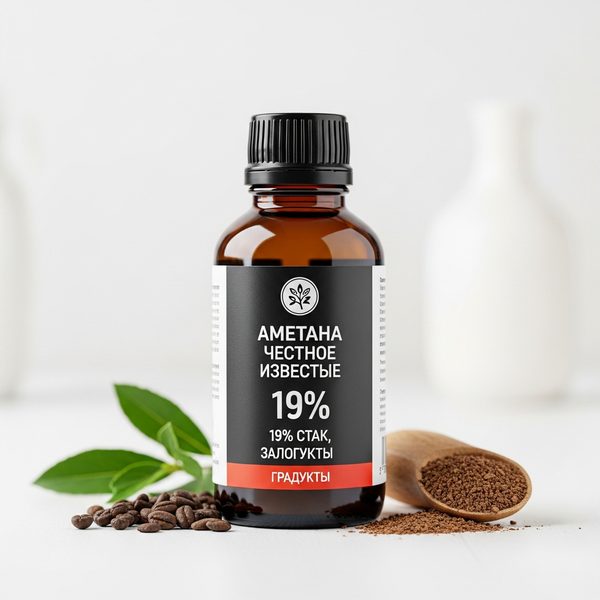 Сметана Местное известное 19% стак