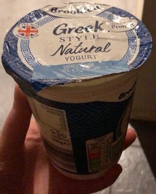 Greek style natural yoghurt