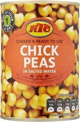 Chick Peas in Salted Water