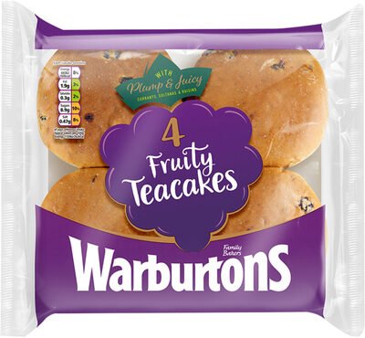 4 Fruity Teacakes