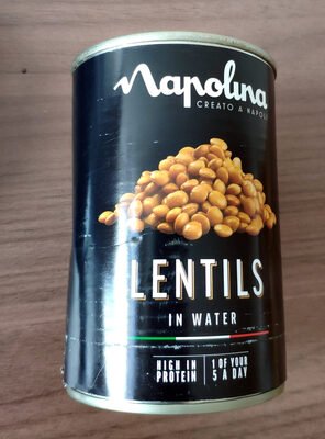 Lentils in water