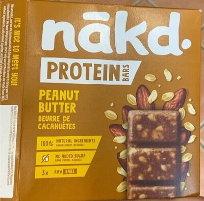 nakd peanut butter protein bar