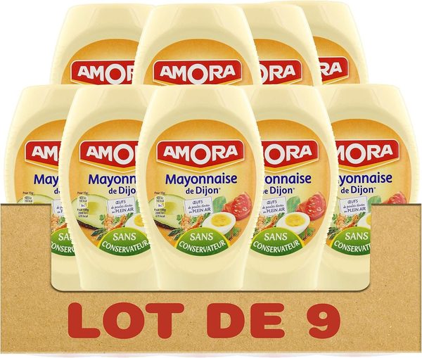 Amora Mayonnaise De Dijon Flacon Souple 235g