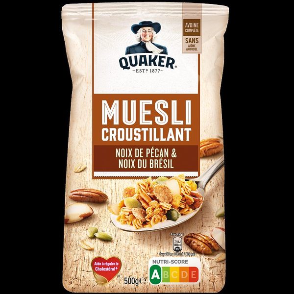Muesli Croustillant Noix de pécan & noix du Brésil