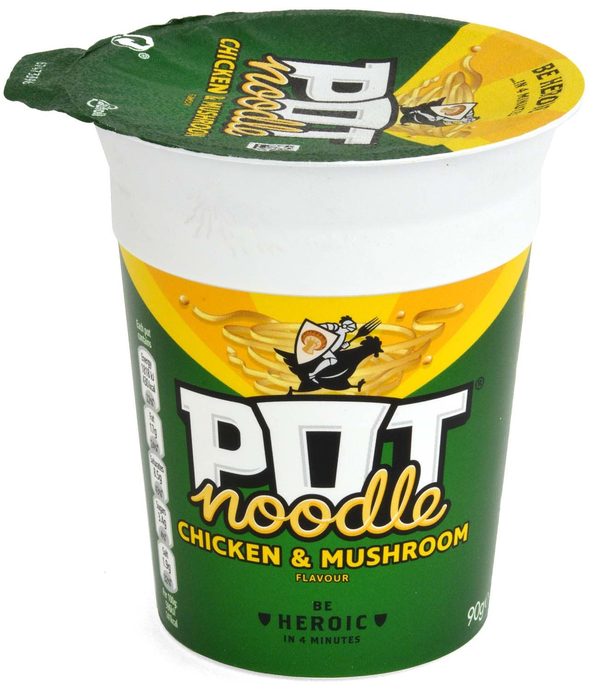 Chicken & Mushroom Flavour Pot Noodle