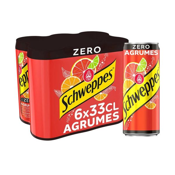 Schweppes Agrumes Zero