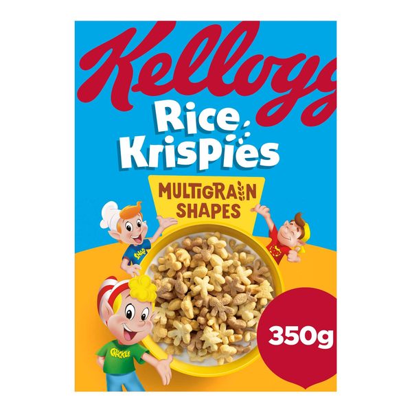 Rice crispies multigrain shapes